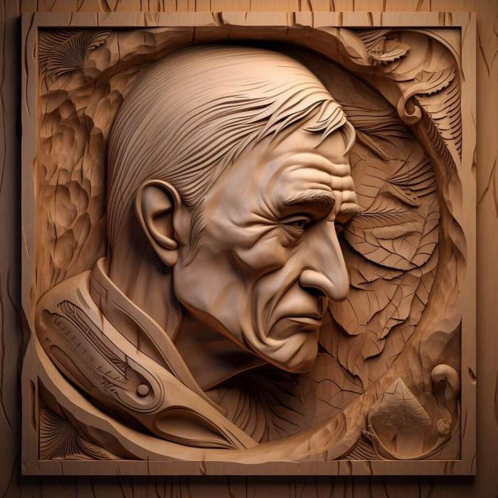 نموذج ثلاثي الأبعاد لآلة CNC 3D Art 